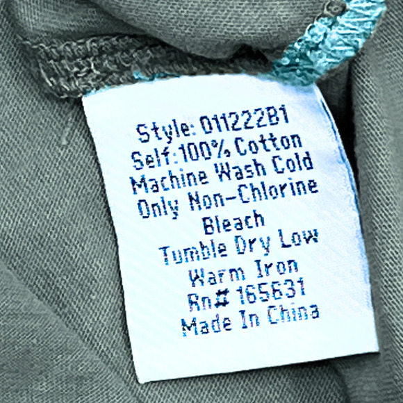 Johnny Was NWT Calmé Scoop Neck Curved Hem Tank Top in Sage Green Small - Picture 11 of 12